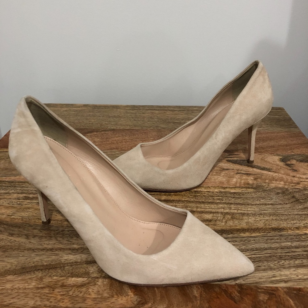 J. Crew Elsie Suede Pumps
